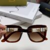 6931ad2dccd8ab3d7afa1723 Burberry 2024 New Korean-Style Oversized Wide-Leg Fashionable Fast-Moving Sunglasses Unisex Celebrity-Inspired Slimming Sun Glasses with Horse Logo and Classic Check Pattern