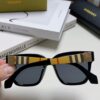 6931ad2eccd8ab3d7afa172d Burberry 2024 New Arrival Men's UV Protection Polarized Sunglasses, Black Frame Classic Equestrian Design Unisex Fashion Sun Glasses for Driving