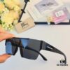6931ad31ccd8ab3d7afa1760 Burberry Trendy Sunglasses for Women, Large Frame UV Protection Slimming One-Piece Sunglasses, Stylish Unisex Driving Shades for Men and Women