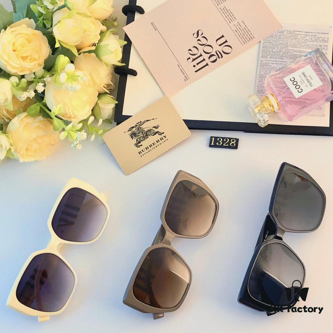 6931ad34ccd8ab3d7afa1788 Burberry 2024 New Fashion Korean-Style Unisex Oversized Sunglasses for Women, Stylish UV-Protection Travel Sun Glasses