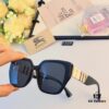 6931ad34ccd8ab3d7afa178a Burberry 2024 New Fashion Korean-Style Unisex Oversized Sunglasses for Women, Stylish UV-Protection Travel Sun Glasses