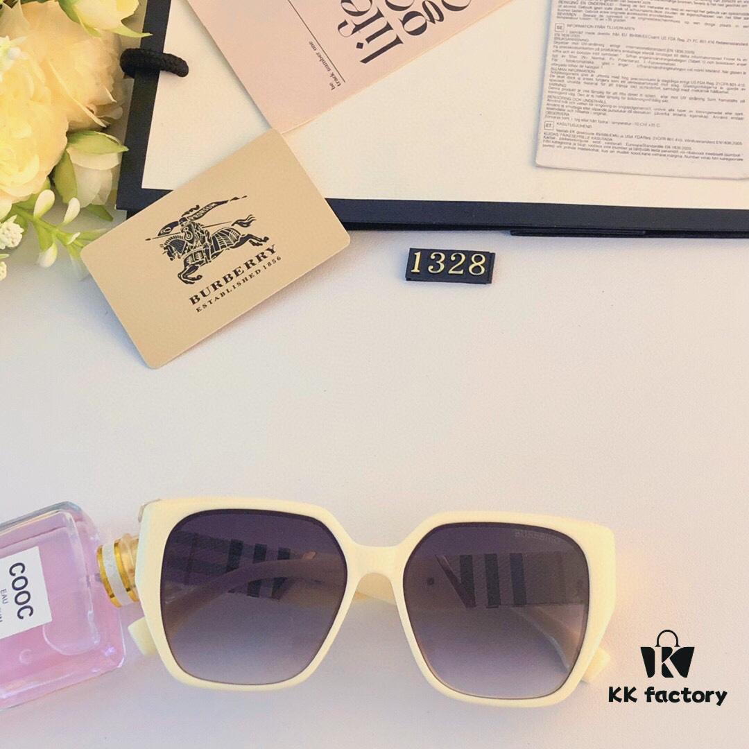 6931ad34ccd8ab3d7afa178d Burberry 2024 New Fashion Korean-Style Unisex Oversized Sunglasses for Women, Stylish UV-Protection Travel Sun Glasses
