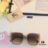 6931ad34ccd8ab3d7afa178e Burberry 2024 New Fashion Korean-Style Unisex Oversized Sunglasses for Women, Stylish UV-Protection Travel Sun Glasses