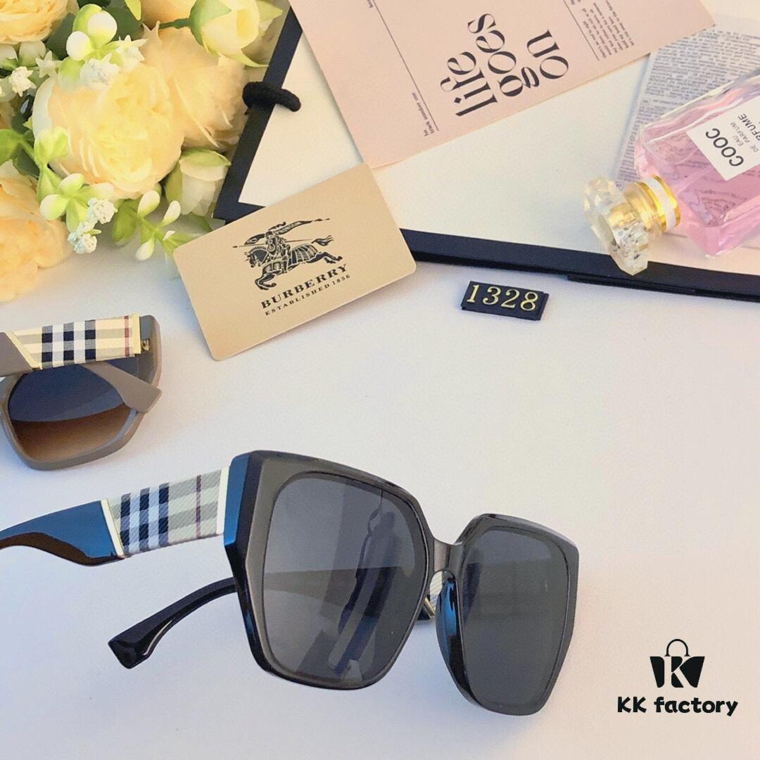6931ad34ccd8ab3d7afa1790 Burberry 2024 New Fashion Korean-Style Unisex Oversized Sunglasses for Women, Stylish UV-Protection Travel Sun Glasses