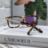 BURBERRY Full-Rim Metal Prescription Eyeglass Frame, Unisex Business Optical Glasses Frame Compatible with Sunglasses