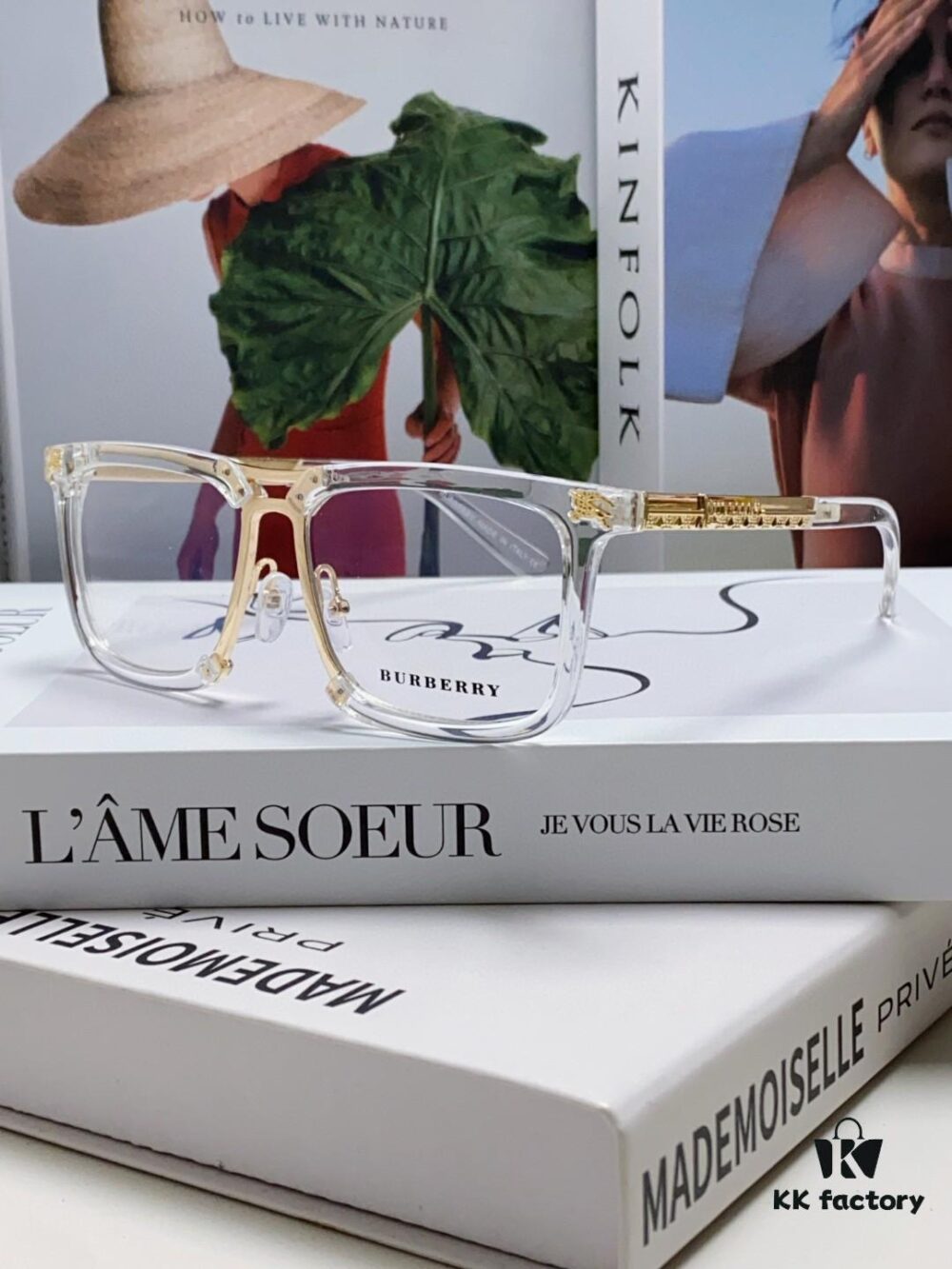 6931ad36ccd8ab3d7afa17a5 BURBERRY Full-Rim Metal Prescription Eyeglass Frame, Unisex Business Optical Glasses Frame