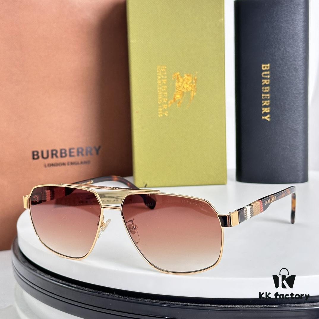 6931ad36ccd8ab3d7afa17b0 Burberry BE4212 Men's Pattern Aviator Sunglasses, Full Stock Arrived