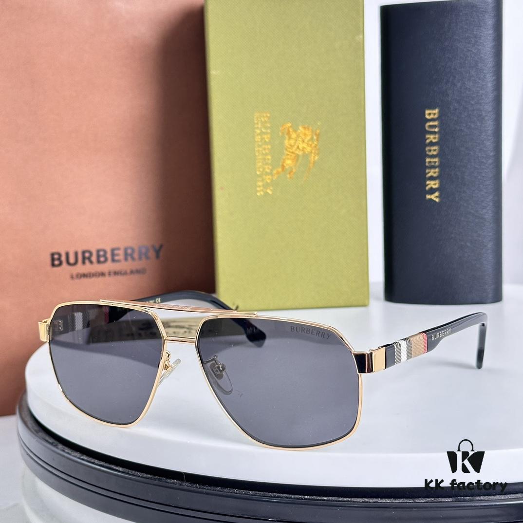 6931ad36ccd8ab3d7afa17b1 Burberry BE4212 Men's Pattern Aviator Sunglasses, Full Stock Arrived