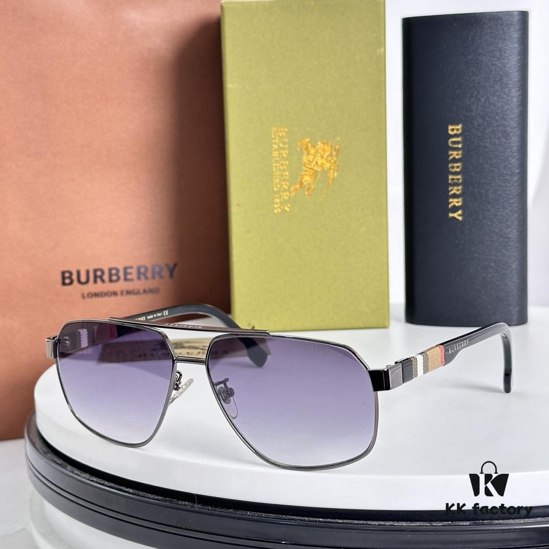 6931ad37ccd8ab3d7afa17b2 Burberry BE4212 Men's Pattern Aviator Sunglasses, Full Stock Arrived