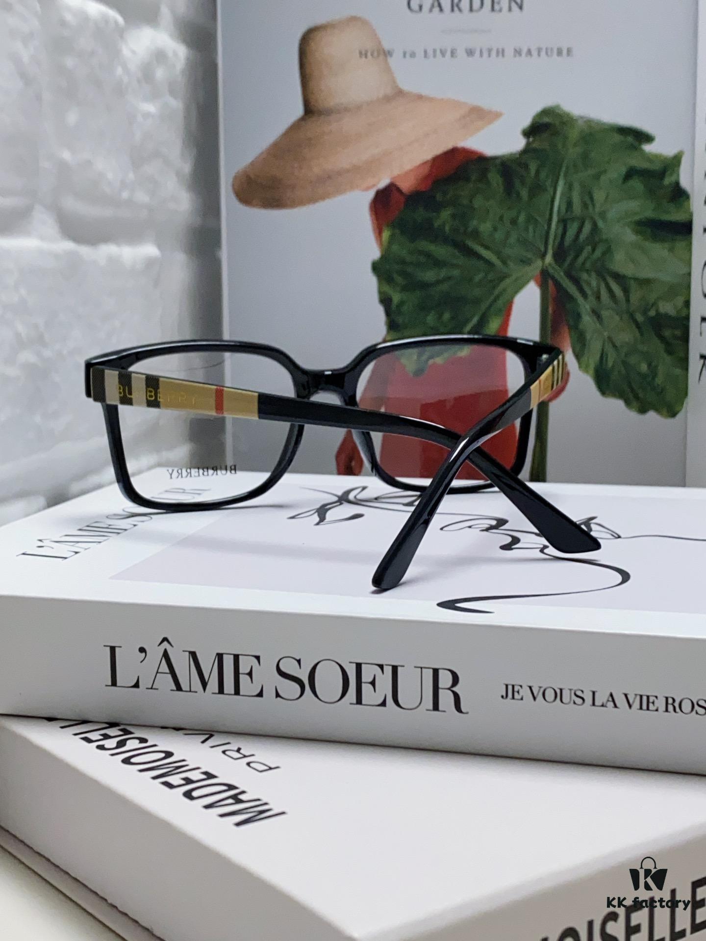 6931ad38ccd8ab3d7afa17cc Burberry 2024 New Arrival Eyeglass Frame Korean Style Trendy Oversized Prescription Glasses Lightweight Unisex Optical Frame Suitable for Daily Wear