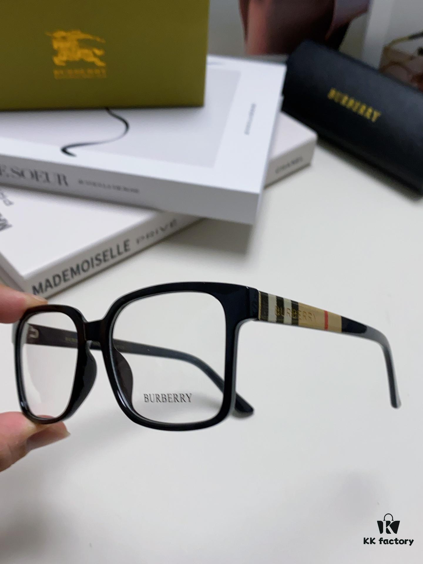 6931ad38ccd8ab3d7afa17cf Burberry 2024 New Arrival Eyeglass Frame Korean Style Trendy Oversized Prescription Glasses Lightweight Unisex Optical Frame Suitable for Daily Wear