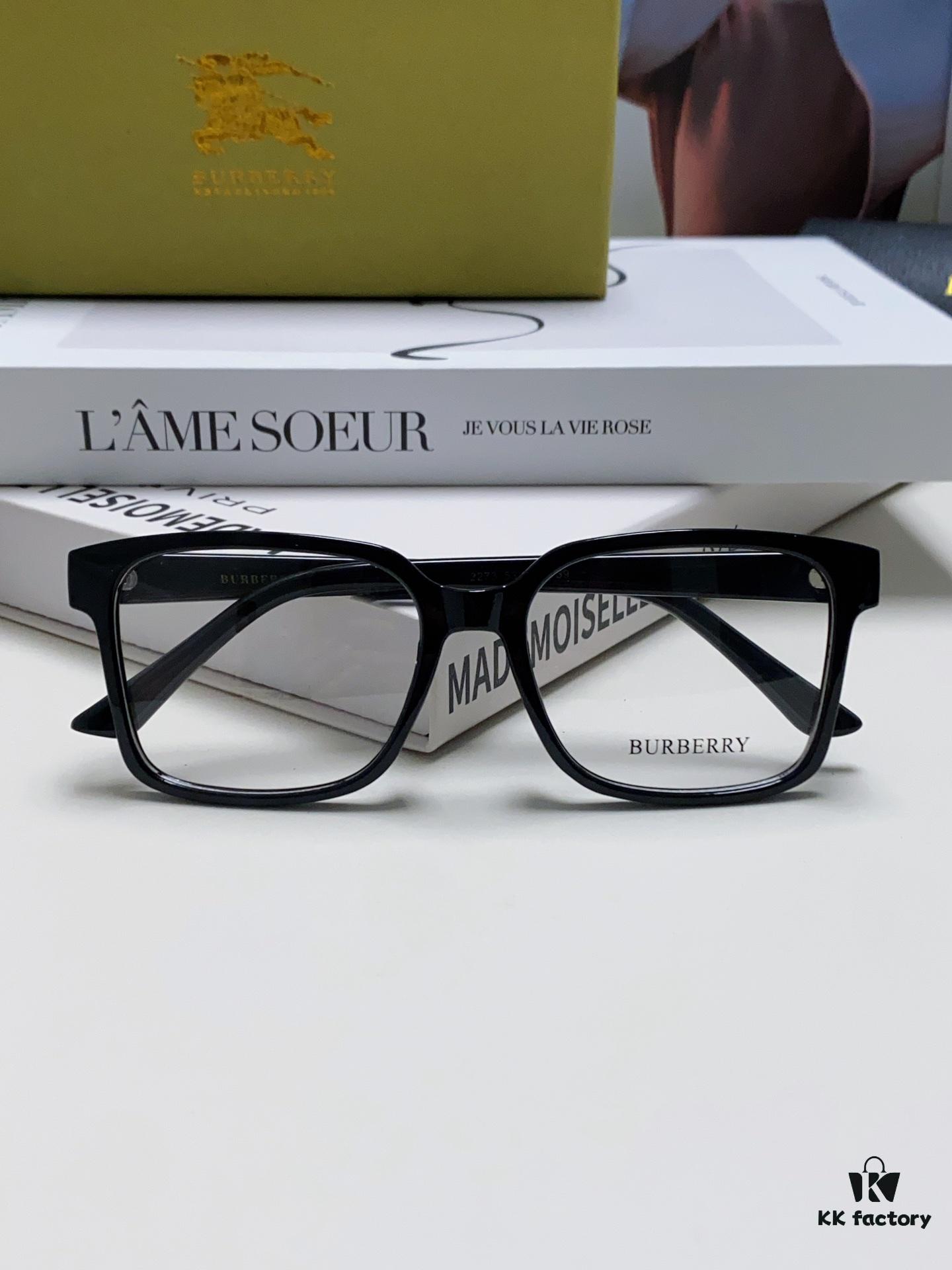 6931ad38ccd8ab3d7afa17d0 Burberry 2024 New Arrival Eyeglass Frame Korean Style Trendy Oversized Prescription Glasses Lightweight Unisex Optical Frame Suitable for Daily Wear