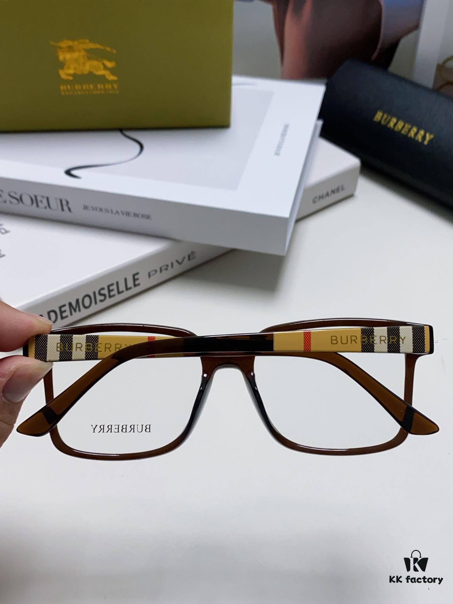 6931ad39ccd8ab3d7afa17d8 Burberry 2024 New Arrival Eyeglass Frame Korean Style Trendy Oversized Prescription Glasses Lightweight Unisex Optical Frames Suitable for Daily Wear