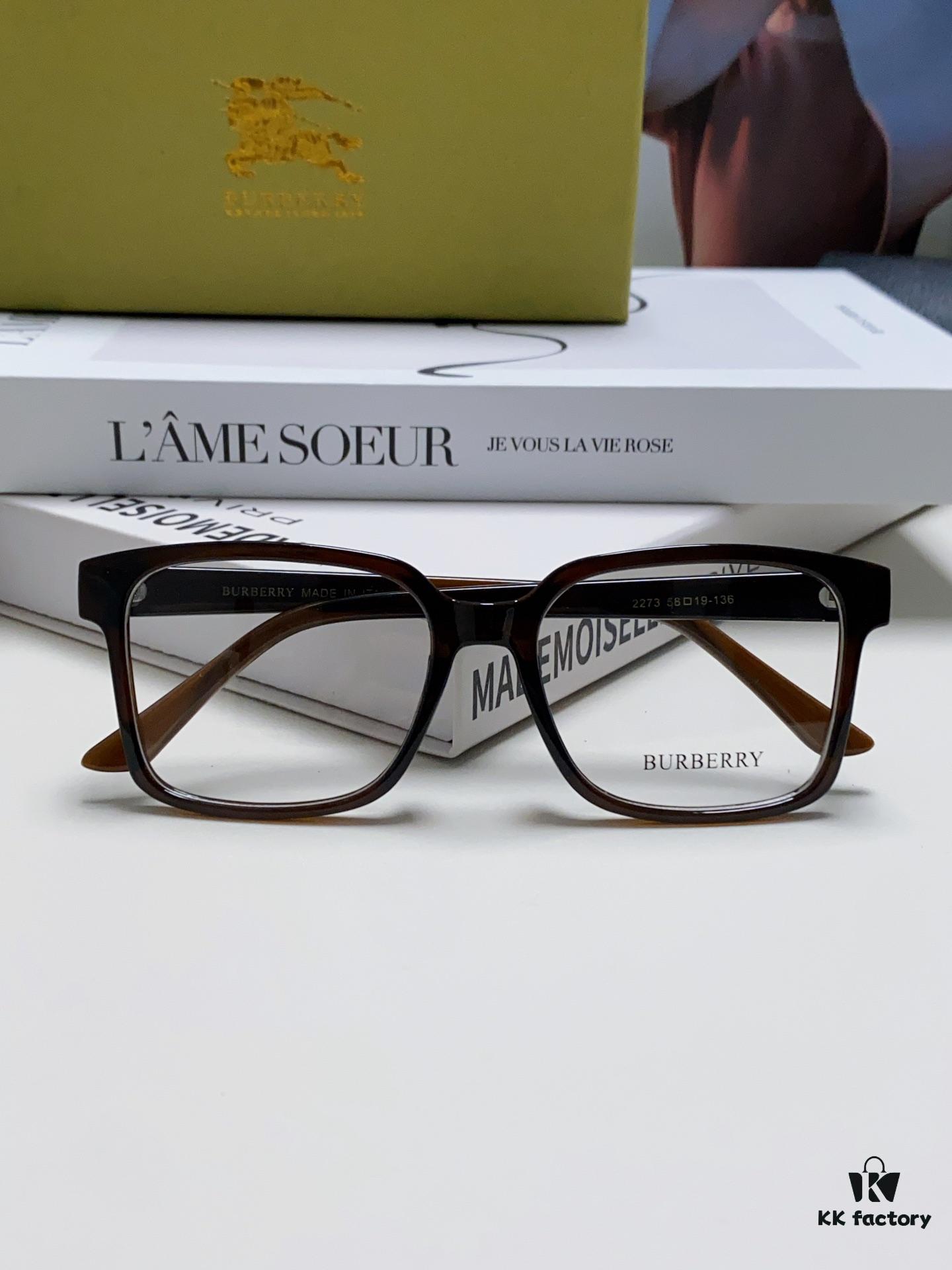6931ad39ccd8ab3d7afa17da Burberry 2024 New Arrival Eyeglass Frame Korean Style Trendy Oversized Prescription Glasses Lightweight Unisex Optical Frames Suitable for Daily Wear