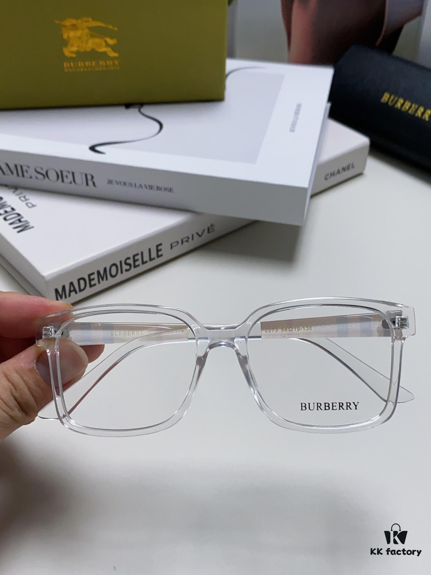 6931ad3accd8ab3d7afa17e0 Burberry 2024 New Arrival Eyeglass Frame Korean Style Trendy Oversized Unisex Optical Frame Lightweight Popular Design for Men and Women