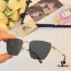 6931ad3accd8ab3d7afa17e9 Burberry Women's Sunglasses 2024 New Metal Square Frame Narrow Frame UV400 Tinted Sunglasses, Same Style as Zhang Ziyi