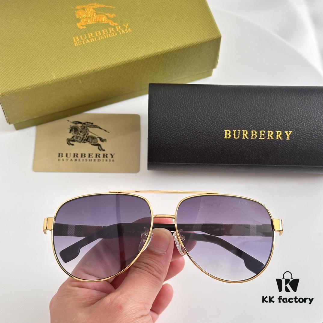 6931ad3dccd8ab3d7afa1818 Burberry Men's Original Pattern Aviator Sunglasses BE4211 SIZE: 60□15-140