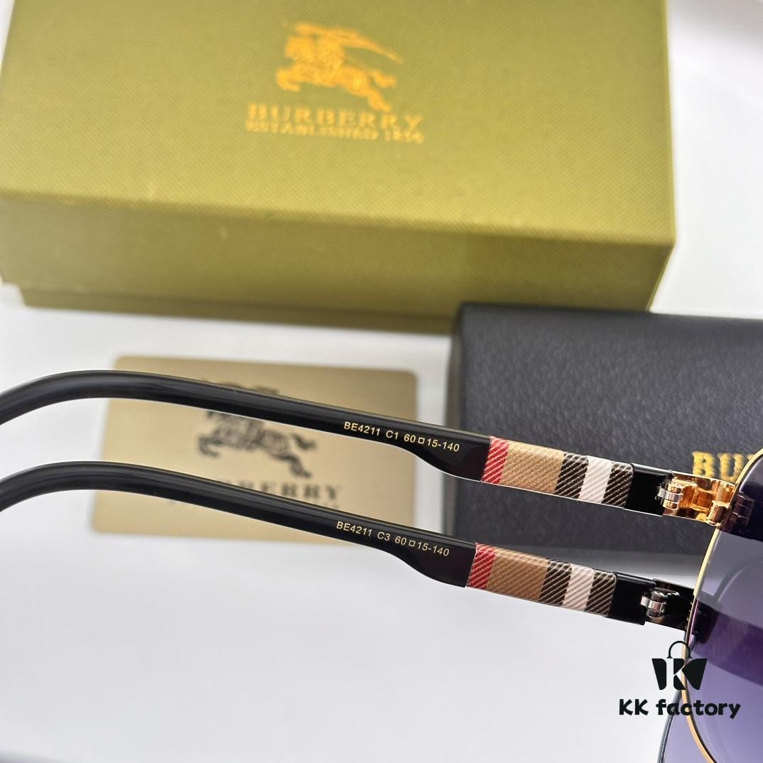 6931ad3dccd8ab3d7afa181a Burberry Men's Original Pattern Aviator Sunglasses BE4211 SIZE: 60□15-140