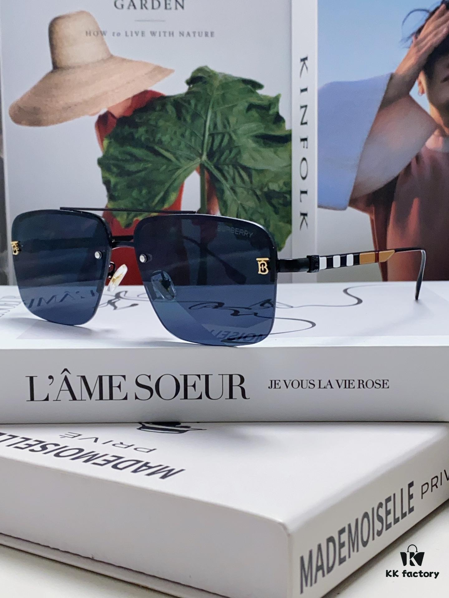 6931ad3fccd8ab3d7afa182e Burberry New Arrival One-Piece Driving Sunglasses, Celebrity Favorite Unisex Aviator Shades