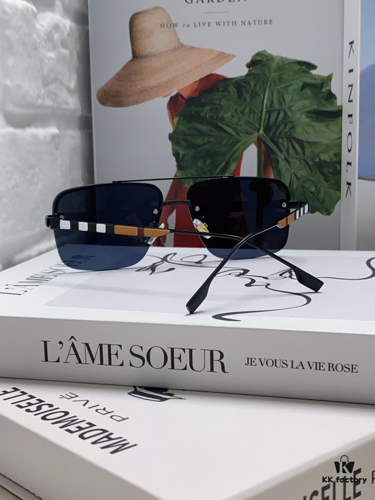 6931ad3fccd8ab3d7afa1830 Burberry New Arrival One-Piece Driving Sunglasses, Celebrity Favorite Unisex Aviator Shades