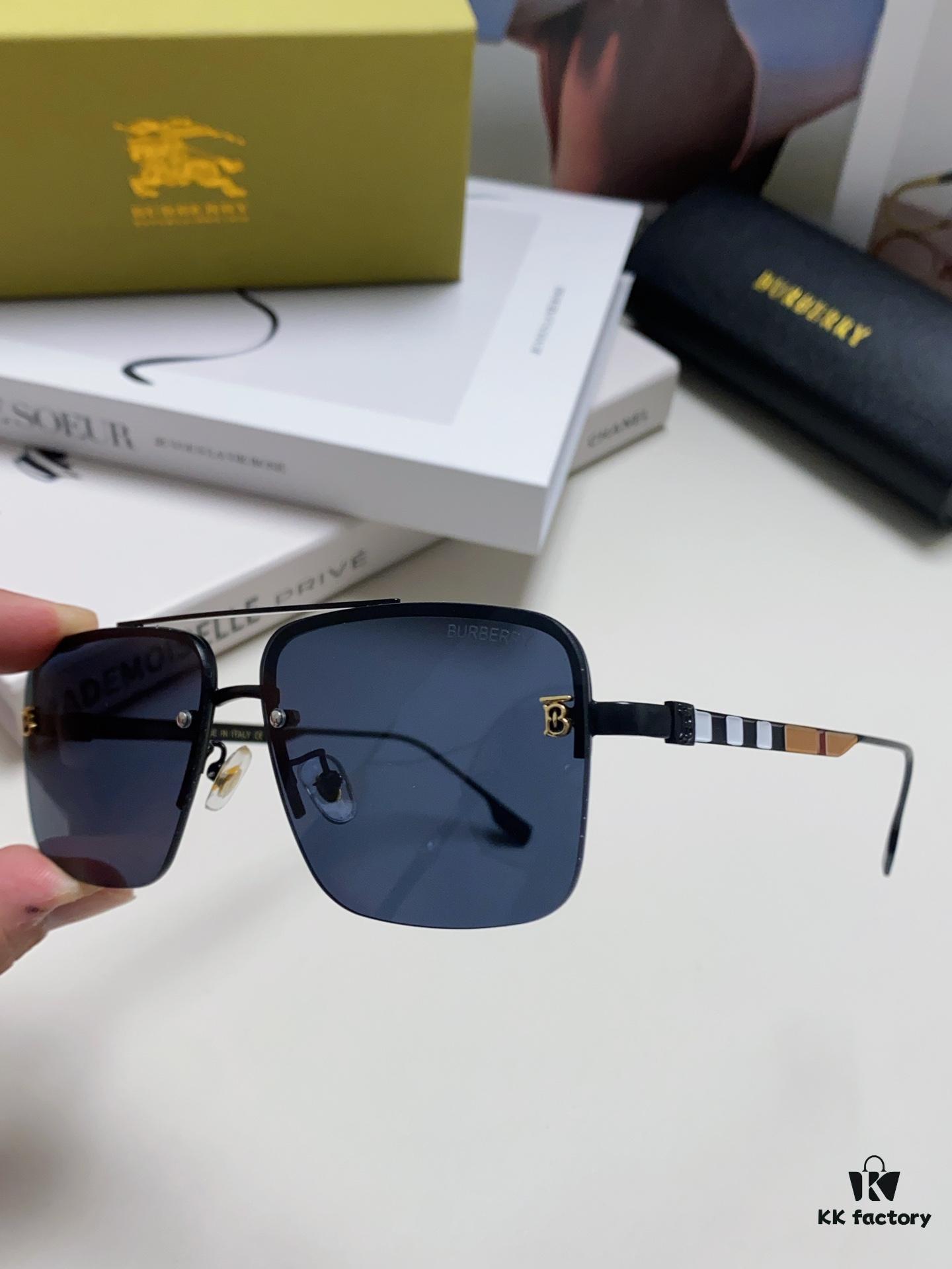 6931ad3fccd8ab3d7afa1833 Burberry New Arrival One-Piece Driving Sunglasses, Celebrity Favorite Unisex Aviator Shades