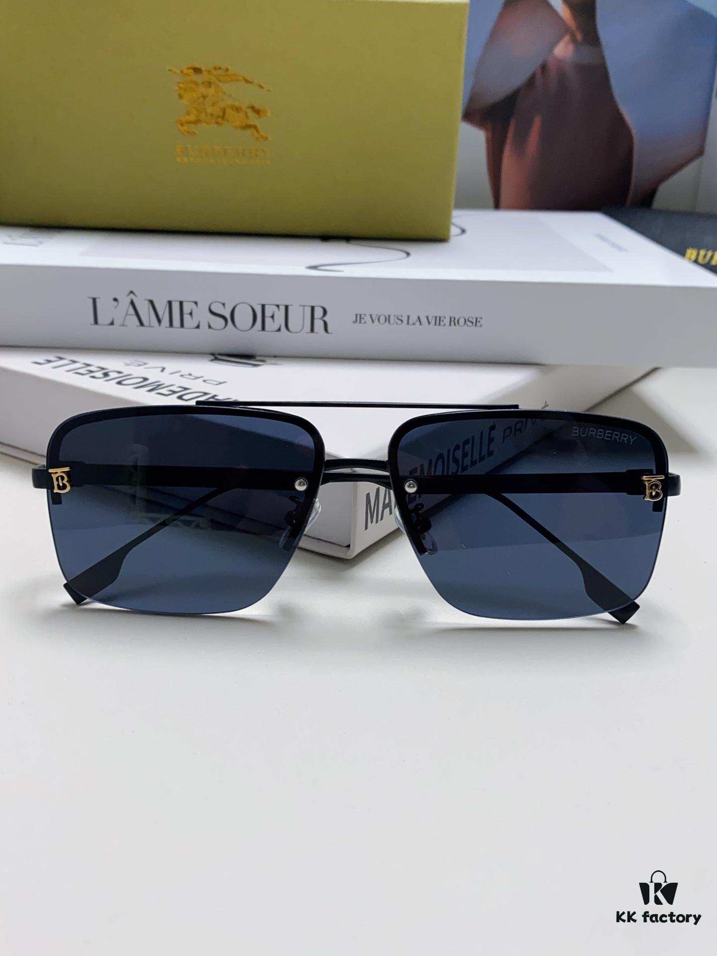 6931ad3fccd8ab3d7afa1834 Burberry New Arrival One-Piece Driving Sunglasses, Celebrity Favorite Unisex Aviator Shades