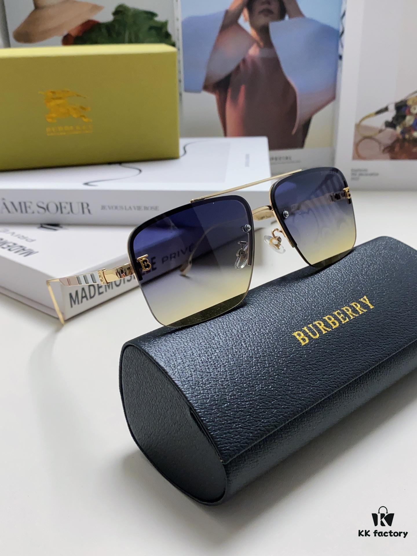 6931ad3fccd8ab3d7afa1835 Burberry New Arrival One-Piece Driving Sunglasses, Celebrity Favorite Unisex Aviator Shades