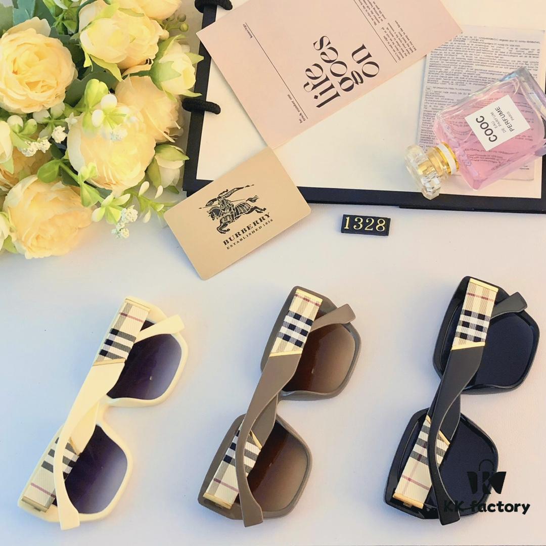 6931ad45ccd8ab3d7afa188e Burberry New 2024 Oversized Square Sunglasses for Women, Korean-style Fashionable Unisex Sun Glasses, Instagram-trending UV Protection Shades