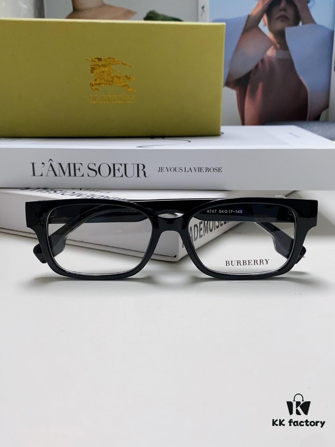 6931ad47ccd8ab3d7afa18a5 Burberry 2024 New Arrival B Brand Stylish Eyeglass Frame for Women, Large Frame Prescription-Compatible Glasses, Blue Light Blocking, Non-Powered Lens, Slimming Effect Optical Glasses, Sunglasses