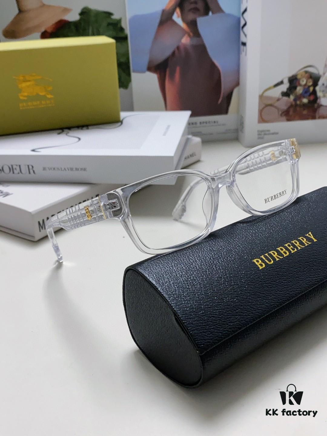 6931ad47ccd8ab3d7afa18b0 Burberry 2024 New Arrival High-Aesthetic Eyeglass Frame for Women, Large Frame Prescription-Compatible, Slimming Blue Light Blocking Optical Glasses, Non-Powered Sunglasses