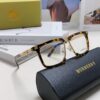 6931ad49ccd8ab3d7afa18cd BURBERRY Full-Rim Metal Myopia Eyeglass Frame, Unisex Business Optical Glasses Frame Compatible with Prescription Lenses, Suitable for Eyeglasses or Sunglasses