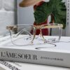 BURBERRY Full-Rim Metal Prescription Eyeglass Frame, Unisex Business Optical Glasses Frame