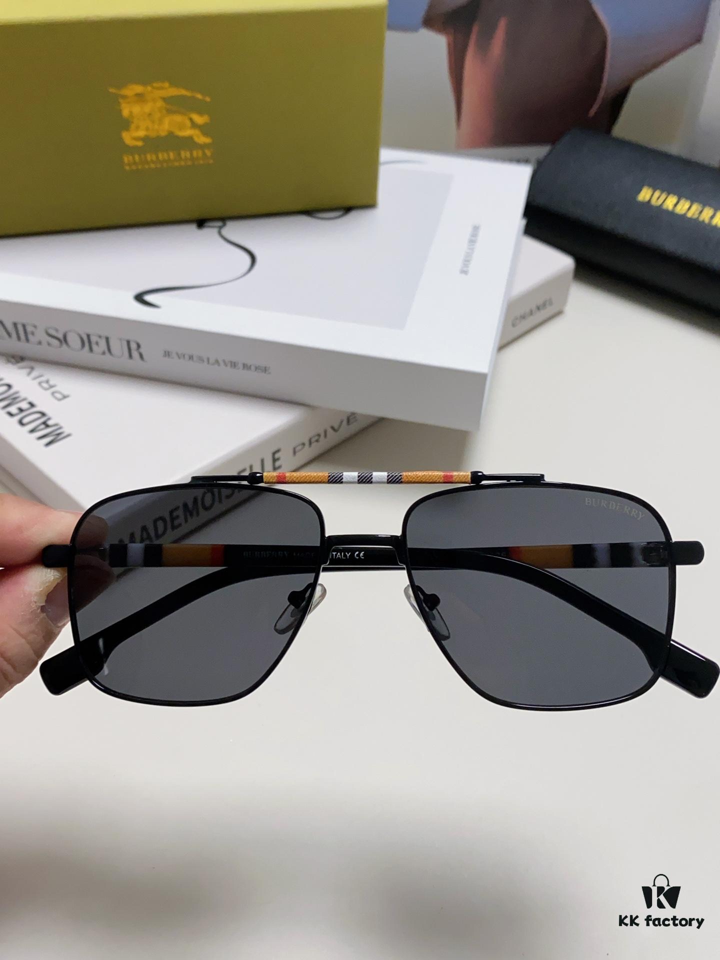 6931ad4bccd8ab3d7afa18e4 Burberry 2024 New Arrival Eyewear HD Anti-Fatigue Light Comfort Natural Frame Unisex Sunglasses