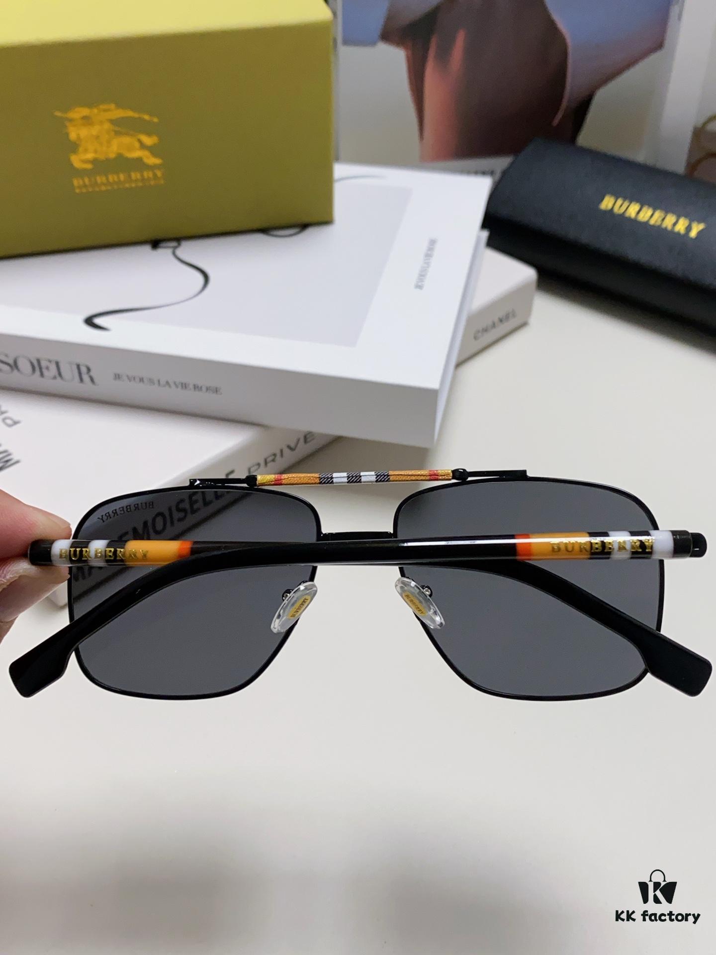 6931ad4bccd8ab3d7afa18e5 Burberry 2024 New Arrival Eyewear HD Anti-Fatigue Light Comfort Natural Frame Unisex Sunglasses