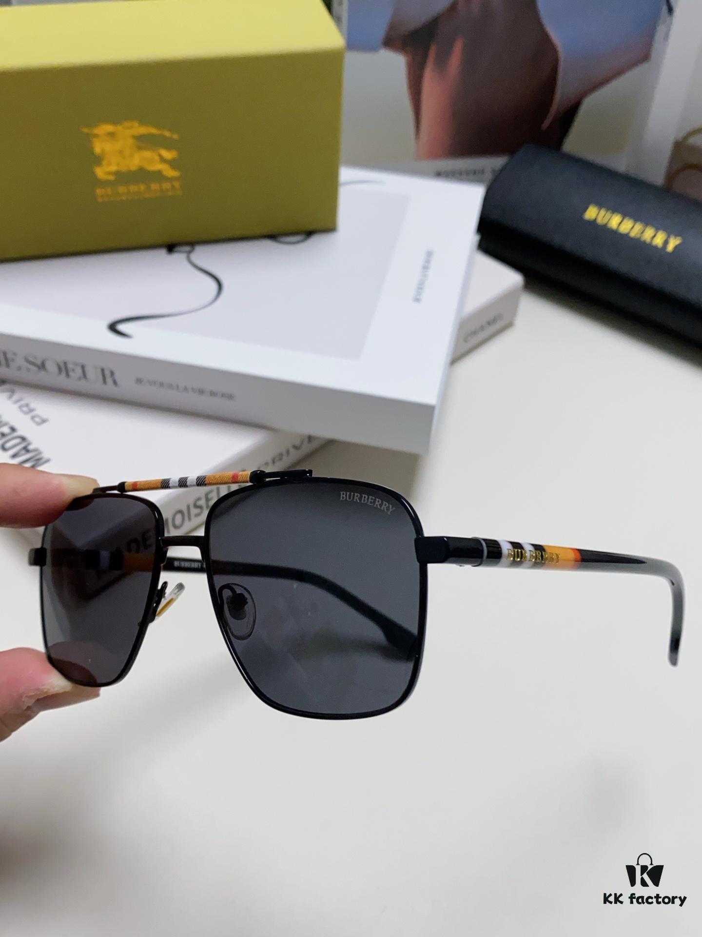 6931ad4bccd8ab3d7afa18e6 Burberry 2024 New Arrival Eyewear HD Anti-Fatigue Light Comfort Natural Frame Unisex Sunglasses