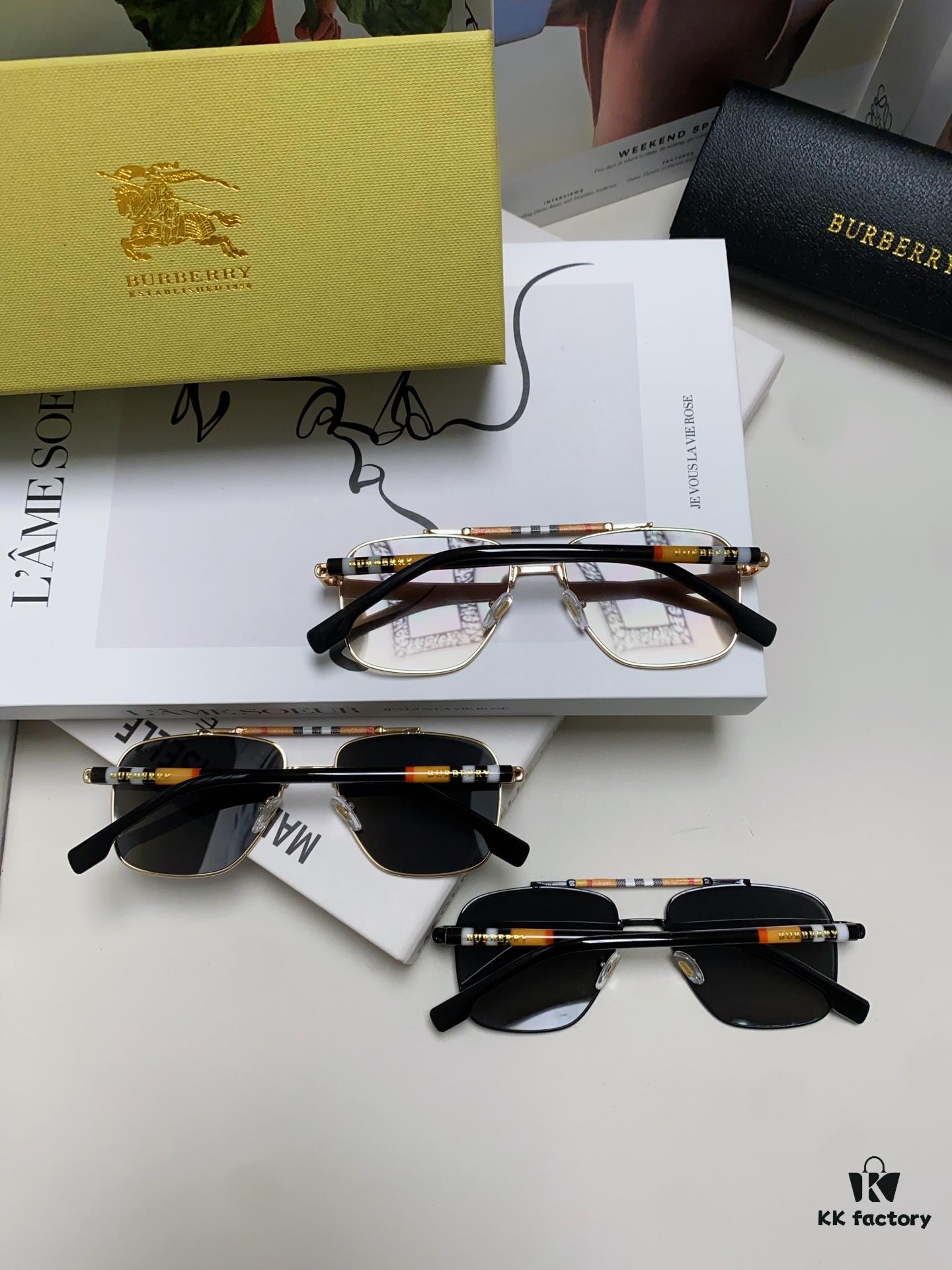 6931ad4bccd8ab3d7afa18e9 Burberry 2024 New Arrival Eyewear HD Anti-Fatigue Light Comfort Natural Frame Unisex Sunglasses
