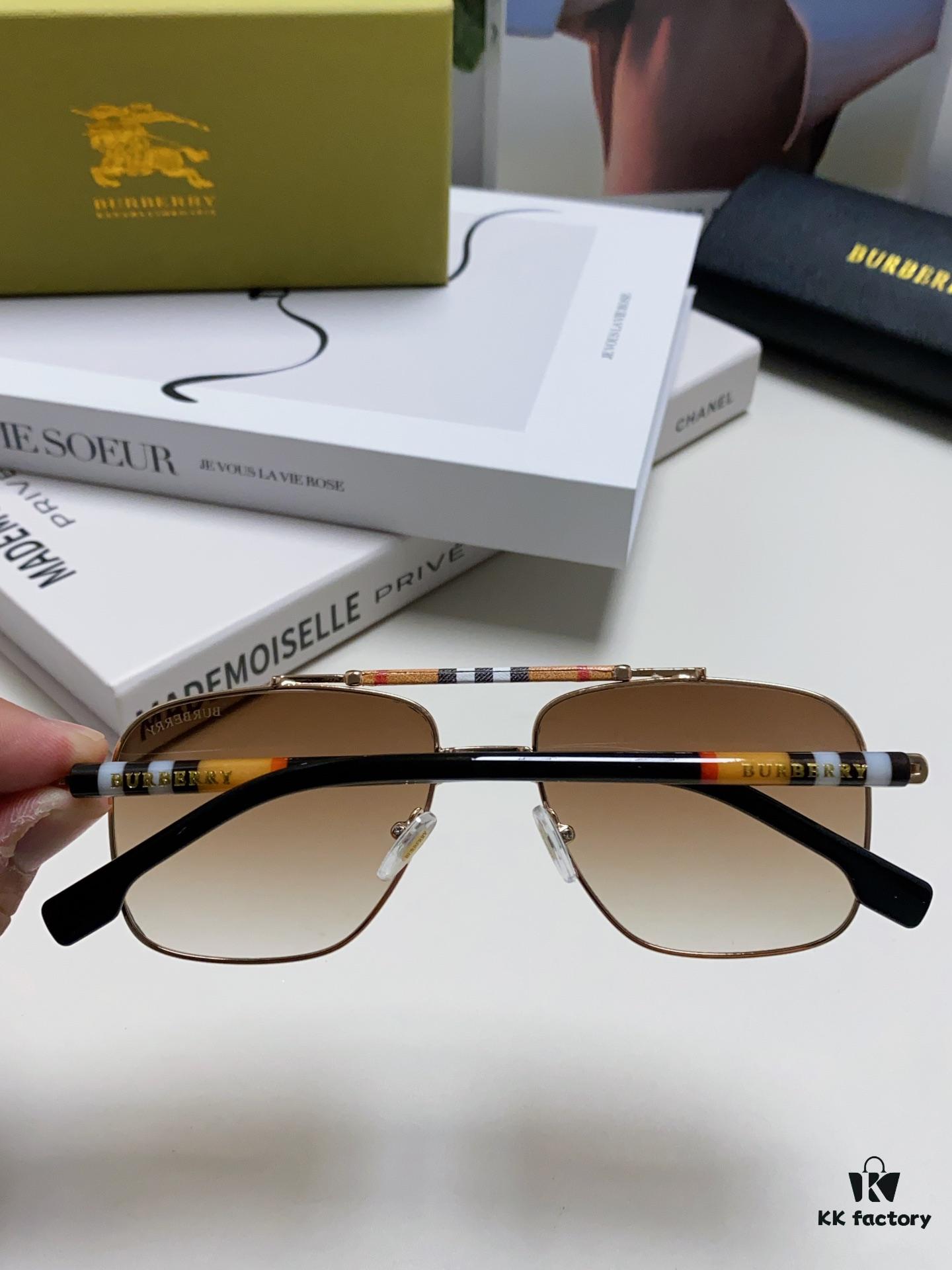 6931ad4cccd8ab3d7afa18f8 Burberry 2024 New Arrival Eyewear HD Anti-Fatigue Light Comfort Natural Frame Unisex Sunglasses