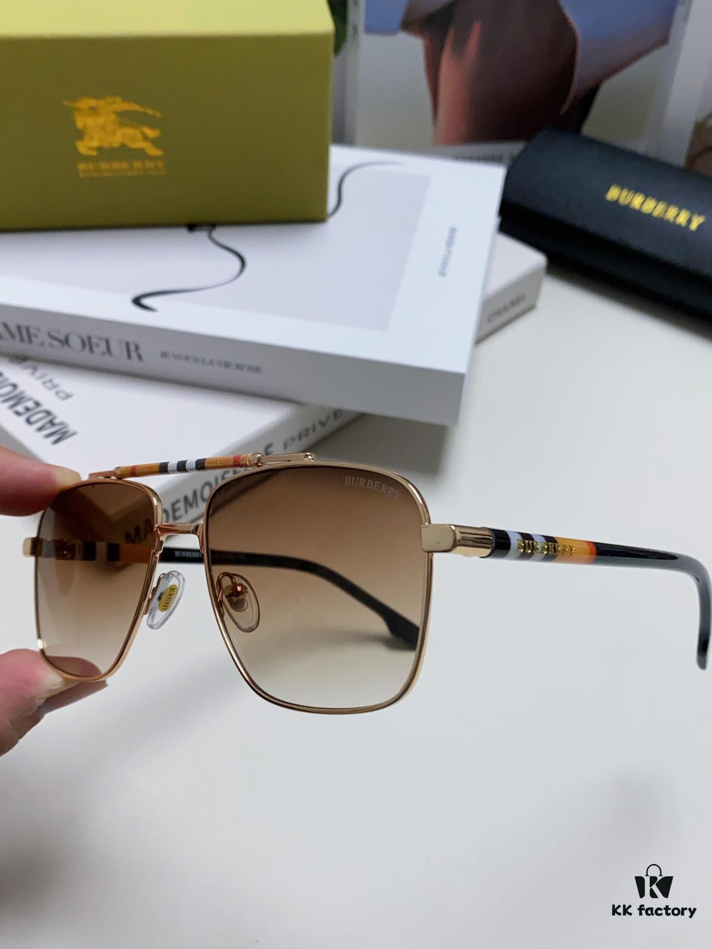 6931ad4cccd8ab3d7afa18f9 Burberry 2024 New Arrival Eyewear HD Anti-Fatigue Light Comfort Natural Frame Unisex Sunglasses