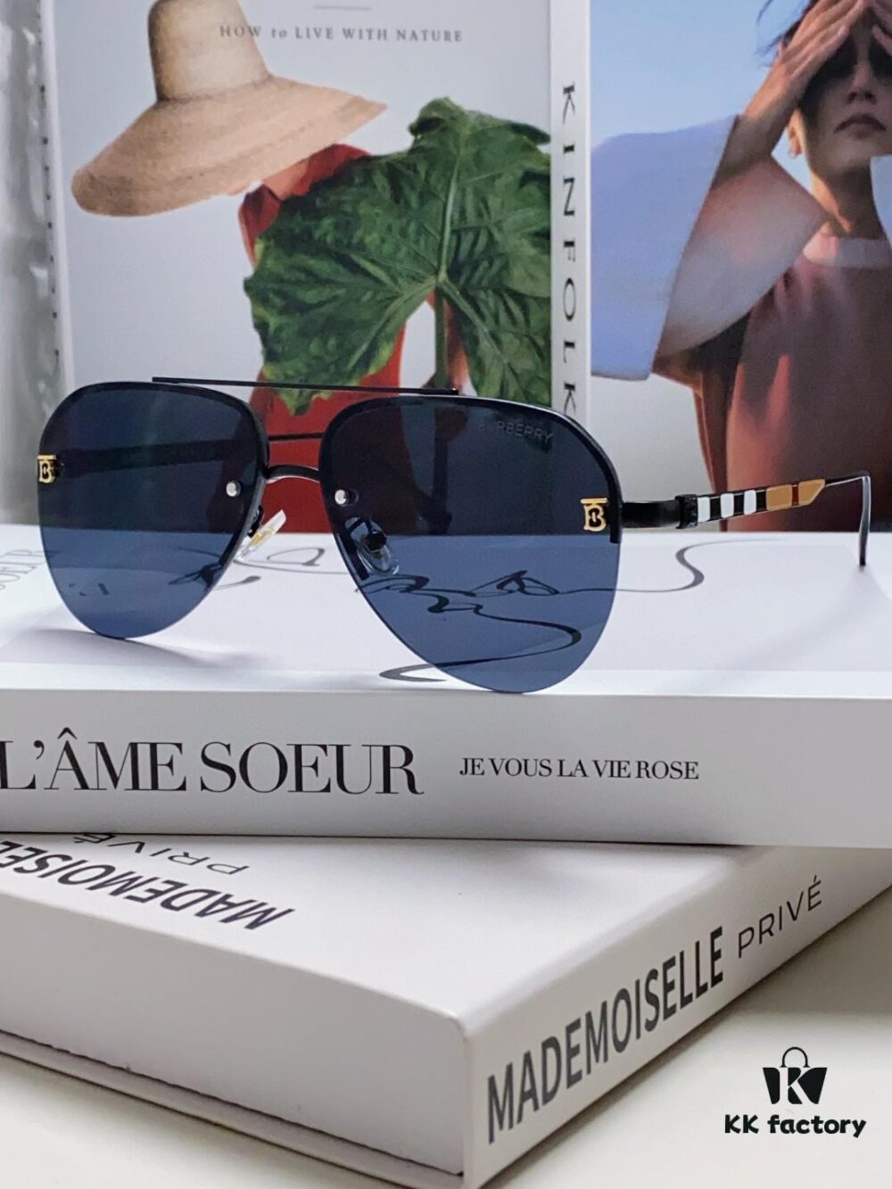 6931ad50ccd8ab3d7afa192f Burberry Round Frame 🎶 New One-Piece Driving Sunglasses, Must-Have Style for Men and Women, Celebrity-Favorite Aviator Sun Glasses
