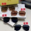 6931ad51ccd8ab3d7afa1942 Burberry Round Frame Sunglasses New One-Piece Pilot Shades Unisex Sun Glasses Celebrity Style Must-Have for Driving and Travel