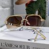 6931ad52ccd8ab3d7afa194f Burberry Round-frame New One-piece Driving Sunglasses, Must-have for Travel, Popularized by Multiple Celebrities, Unisex Aviator Sun Glasses