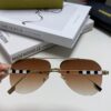 6931ad52ccd8ab3d7afa1951 Burberry Round-frame New One-piece Driving Sunglasses, Must-have for Travel, Popularized by Multiple Celebrities, Unisex Aviator Sun Glasses