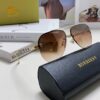 6931ad53ccd8ab3d7afa1954 Burberry Round-frame New One-piece Driving Sunglasses, Must-have for Travel, Popularized by Multiple Celebrities, Unisex Aviator Sun Glasses