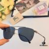 6931ad54ccd8ab3d7afa1963 Burberry Fashion Classic Double Bridge Pilot Sunglasses for Men, Fishing Driving UV Protection Metal Sunglasses