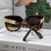 6931ad55ccd8ab3d7afa1975 Burberry 2024 New Korean-Style Oversized Wide-Leg Fashionable Fast-Moving Sunglasses Unisex Celebrity-Inspired Slimming Sun Glasses with Horse Logo and Classic Check Pattern
