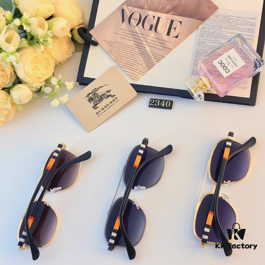 6931ad59ccd8ab3d7afa19b3 Burberry New Arrival Double-Bar Square Oversized Sunglasses Unisex Casual Travel Shades