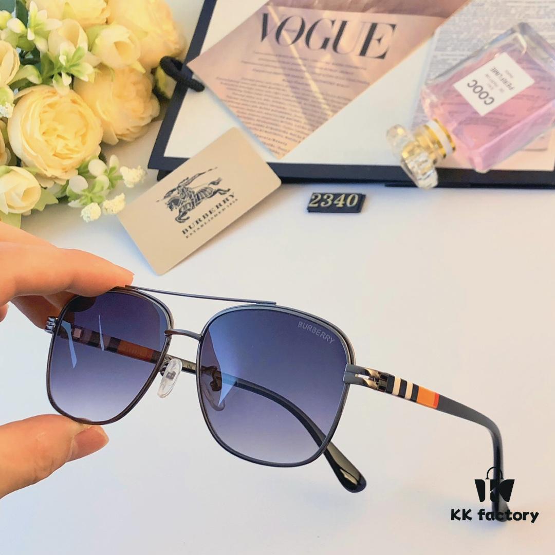 6931ad59ccd8ab3d7afa19b6 Burberry New Arrival Double-Bar Square Oversized Sunglasses Unisex Casual Travel Shades