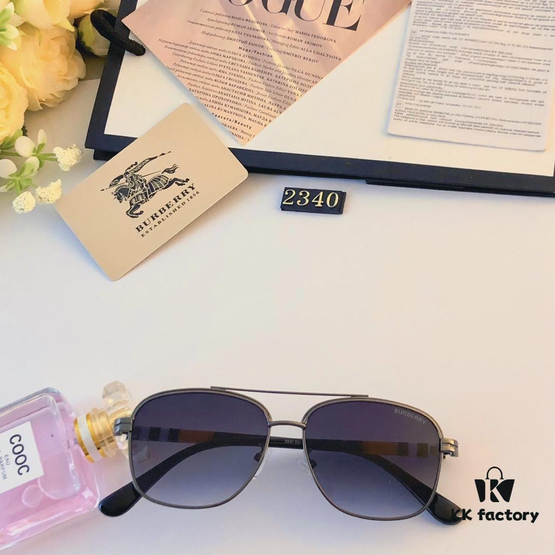 6931ad59ccd8ab3d7afa19b7 Burberry New Arrival Double-Bar Square Oversized Sunglasses Unisex Casual Travel Shades