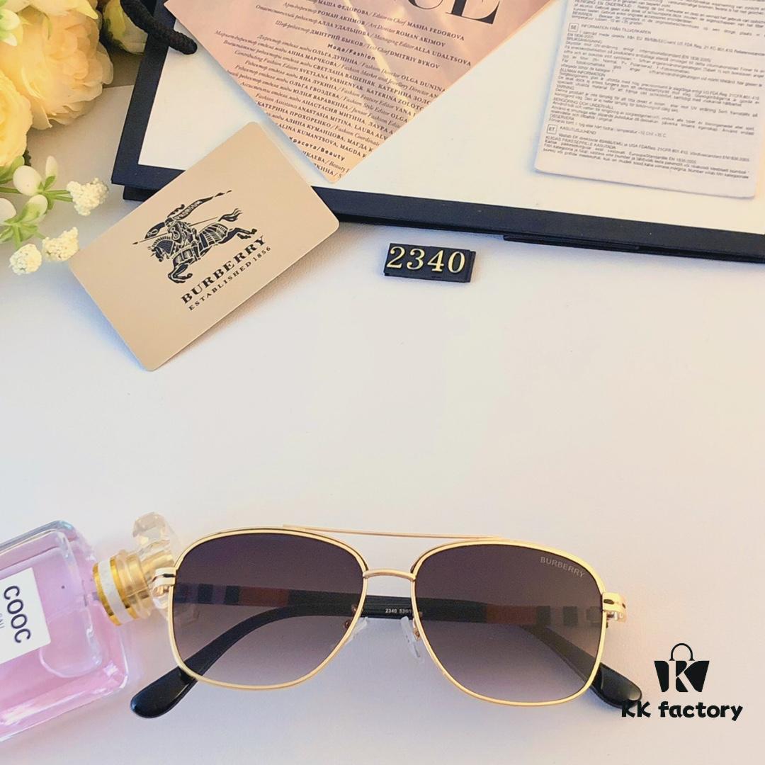 6931ad59ccd8ab3d7afa19b8 Burberry New Arrival Double-Bar Square Oversized Sunglasses Unisex Casual Travel Shades