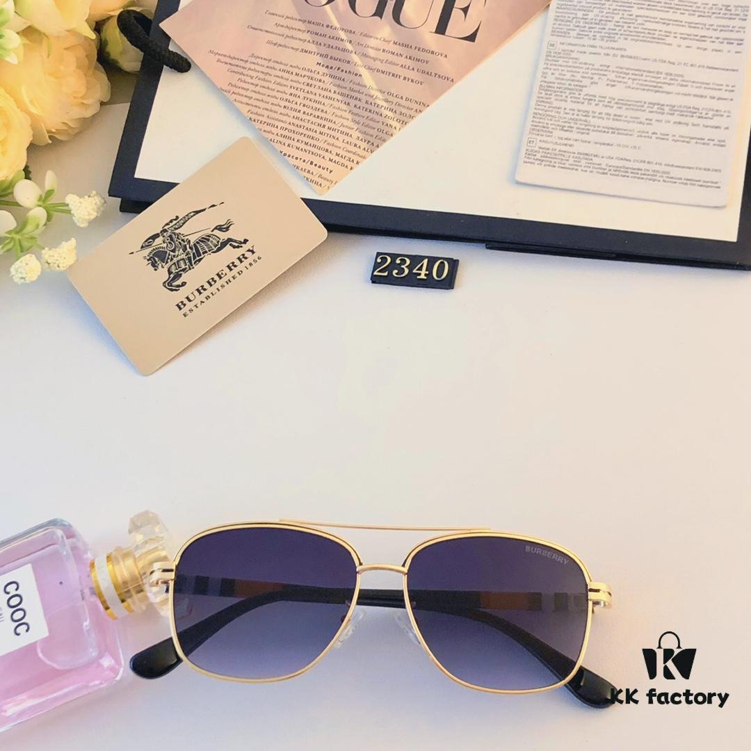 6931ad59ccd8ab3d7afa19b9 Burberry New Arrival Double-Bar Square Oversized Sunglasses Unisex Casual Travel Shades
